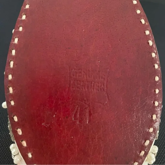 Beaded Leather Flats - Picture 8 of 14